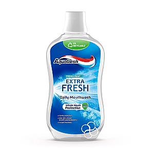 Aquafresh Fresh Mint Extra Fresh Daily Mouthwash 500mL