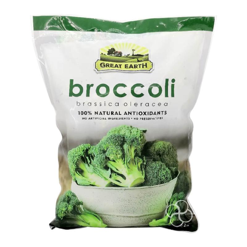 Great Earth Frozen Broccoli Florets 2lbs