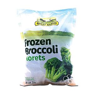 Great Earth Frozen Broccoli Florets 2lbs