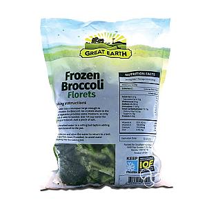 Great Earth Frozen Broccoli Florets 2lbs